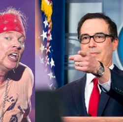 Saat Axl Rose 'Perang' Lawan Menkeu AS, Gara-gara Apa?