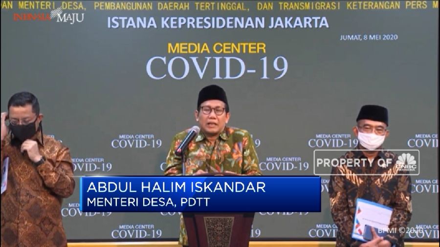 Dana Desa Direalokasi jadi BLT Desa, Ini Penjelasan Mendes PDTT (CNBC TV )