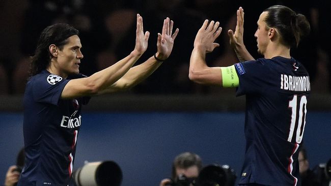 Ibrahimovic Benci Cavani dan Tiga Rekan Setim yang Lain