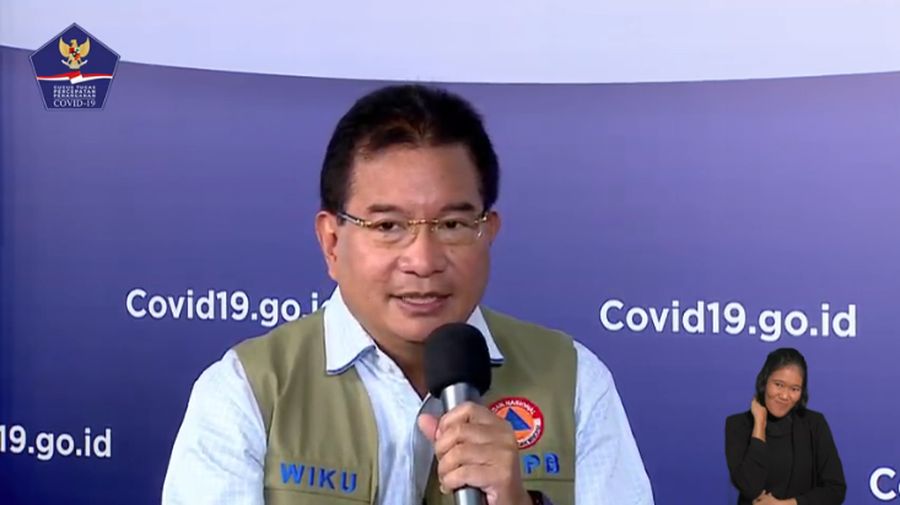 Ketua Tim Pakar Gugus Tugas, Prof.drh.Wiku Adisasmito (Youtube BNPB Indonesia)