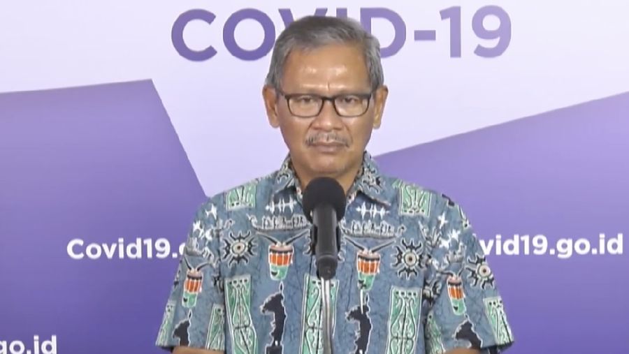 Achmad Yurianto selaku Juru Bicara Pemerintah Covid-19. (Dok: BNPB)