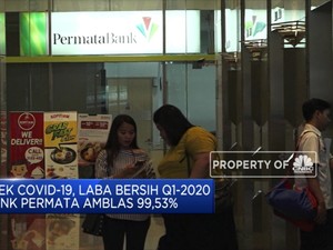 Corona Gerus Laba Bersih Bank Permata pada Q1-2020