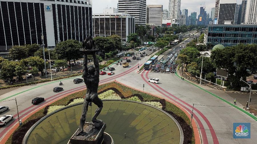 Lalu Lintas di Jakarta (²©²ÊÍøÕ¾/ Andrean Kristianto)
