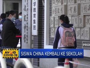 Siswa di China Kembali Bersekolah
