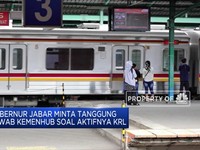Ridwan Kamil Minta Operasional KRL Dihentikan Sementara