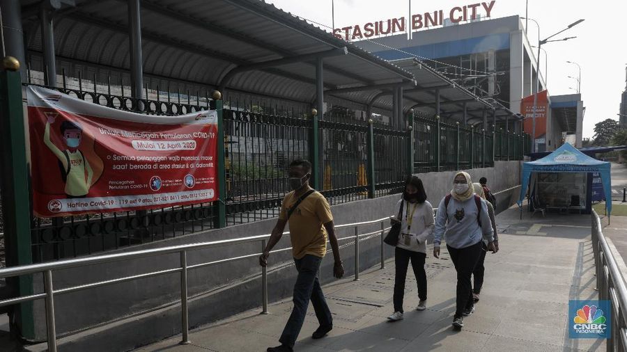 Ilustrasi Pulang Kerja (CNBC Indonesia/ Andrean Kristianto)
