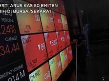 Alert! Arus Kas 50 Emiten Lebih di Bursa 'Sekarat'