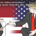 Terungkap, Obrolan Rahasia Jokowi-Trump Ternyata Soal Brebes