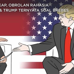 Terungkap, Obrolan Rahasia Jokowi-Trump Ternyata Soal Brebes