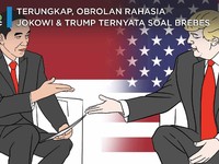 Terungkap, Obrolan Rahasia Jokowi-Trump Ternyata Soal Brebes