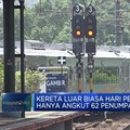 Baru Hari Pertama, Kereta Luar Biasa Angkut 62 Penumpang