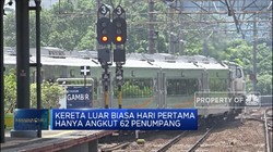 Baru Hari Pertama, Kereta Luar Biasa Angkut 62 Penumpang