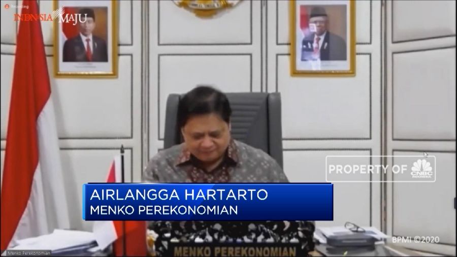 Menko Perekonomian Airlangga Hartarto