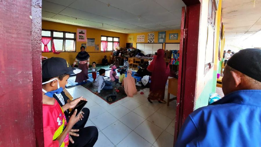 Kondisi Pengungsi Korban Banjir Bandang di Aceh (Dok BPBA Aceh)