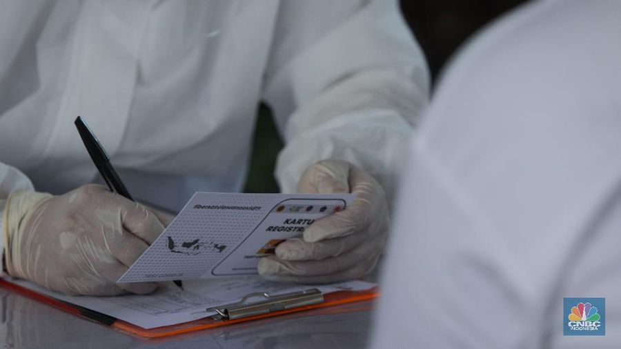 Rapid Test  Covid-19 (CNBC Indonesia/ Andrean Kristianto)