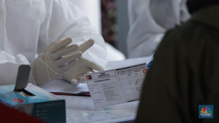 Rapid Test  Covid-19 (CNBC Indonesia/ Andrean Kristianto)
