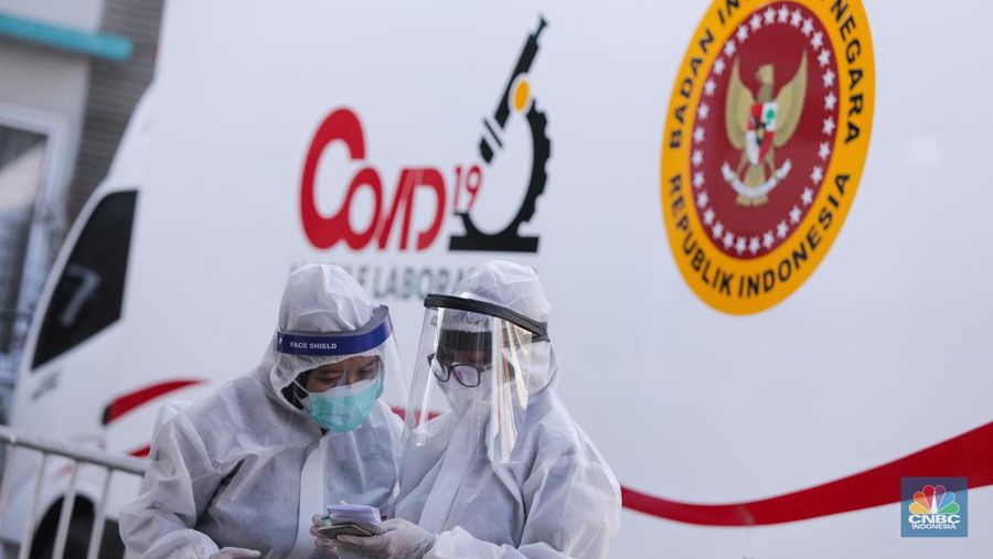 Rapid Test  Covid-19 (CNBC Indonesia/ Andrean Kristianto)