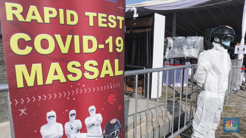 Rapid Test  Covid-19 (CNBC Indonesia/ Andrean Kristianto)