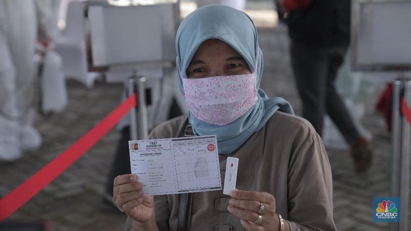 Rapid Test  Covid-19 (CNBC Indonesia/ Andrean Kristianto)