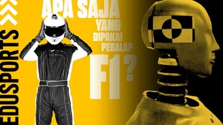 Edusports: Apa Saja yang Dipakai Pebalap F1?