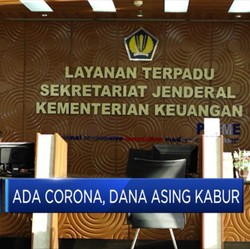 Ada Corona, Dana Asing Kabur dari Indonesia Rp 145 T