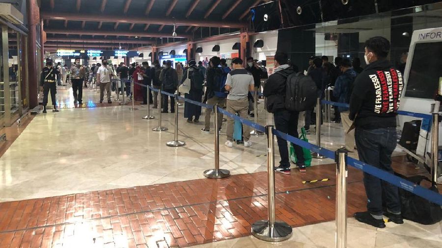 Proses keberangkatan di Terminal 2 Soekarno-Hatta, Jumat 15 Mei 2020 (Ist Angkasa Pura II)