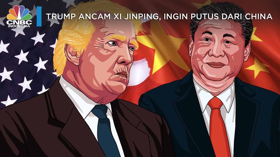 Trump Ancam Xi Jinping, Ingin Putus dari China