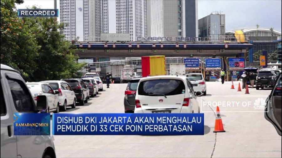 Pemprov DKI Perketat Penjagaan Larangan Mudik (CNBC Indonesia TV)