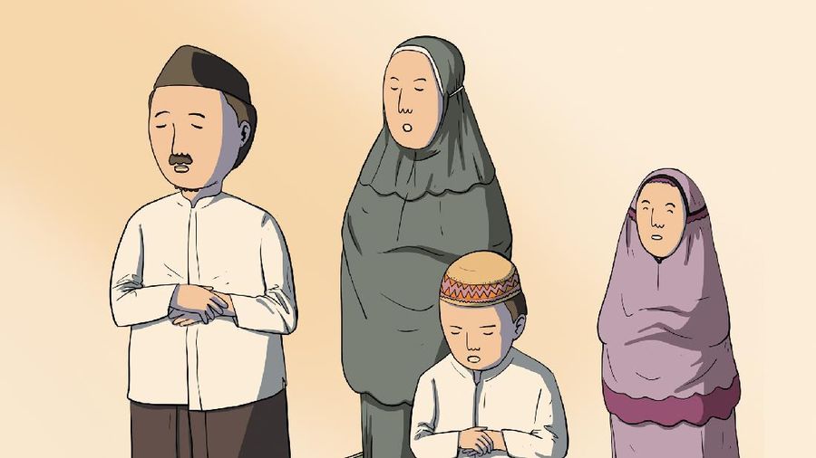 Infografis, Tata Cara Lengkap Sholat Ied di Rumah Saat Pandemi