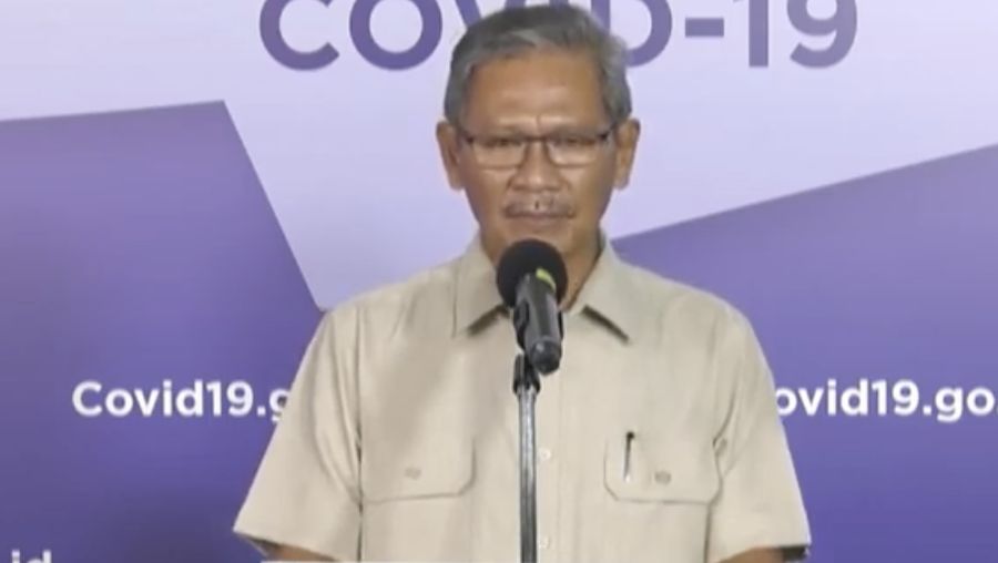 Achmad Yurianto selaku Juru Bicara Pemerintah Covid-19. (Dok: BNPB)
