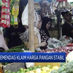 Kemendag Klaim Harga Pangan Stabil
