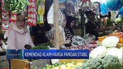 Kemendag Klaim Harga Pangan Stabil