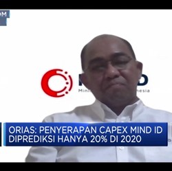 MIND ID Siapkan Capex USD 2,7 M Untuk Selesaikan Proyek