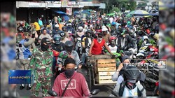 Macet di Jabar Turun 30% karena PSBB