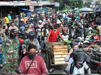 Macet di Jabar Turun 30% karena PSBB