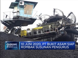 Bukit Asam akan Rombak Susunan Pengurus