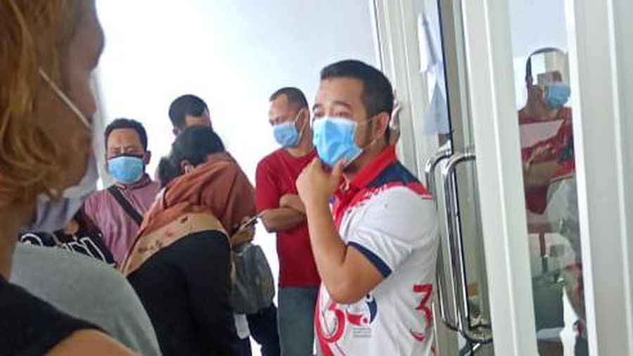 Suasana Wisma Atlet yang penuh sesak. Ist