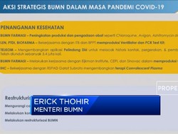 Ini Strategi Erick Thohir untuk BUMN di Era Covid 19