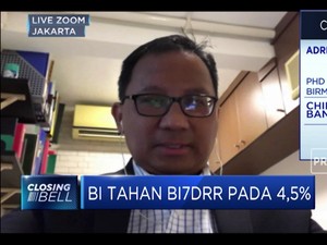 Ekonom: Kebijakan BI Tahan Suku Bunga di 4,5% Sudah Tepat