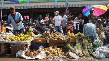 Aturan Kemendag Pengunjung Pasar Rakyat Maksimal 30 Normal