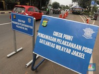 Mulai Hari Ini, 12 Check Point Cegat Orang Keluar-Masuk DKI