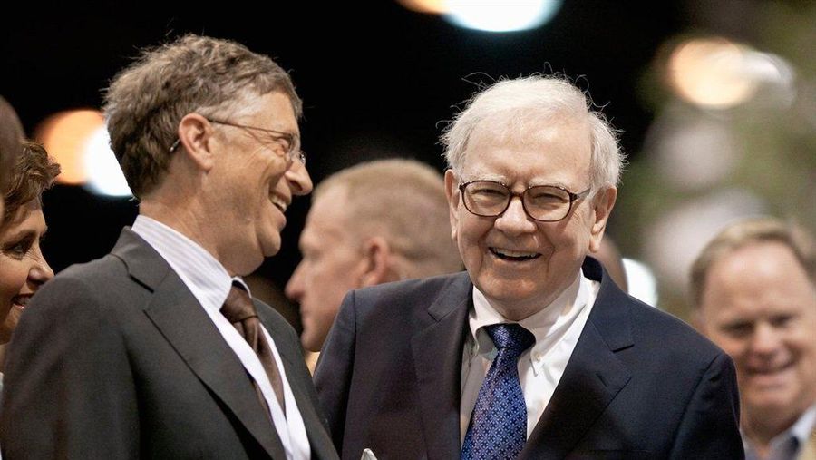 Gates dan Buffett/Nati Harnik/AP Images