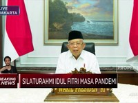 Wapres Imbau Warga Bersabar saat Berlebaran di Masa Corona