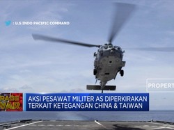 Bomber AS Terbang di Dekat Perairan China