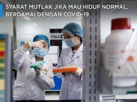 New Normal Berdamai dengan Covid-19? Ini Syarat Utamanya!