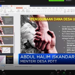Menteri Desa Janji 2 Hari Setelah Lebaran 100% BLT Tersalur
