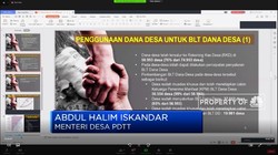 Menteri Desa Janji 2 Hari Setelah Lebaran 100% BLT Tersalur