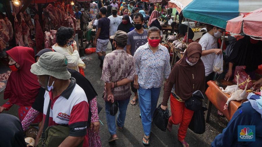 Ilustrasi Pasar. CNBC Indonesia/Tri Susilo