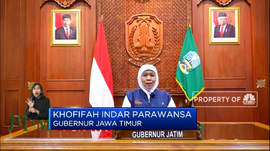 Gubernur Jawa Timur Khofifah Indar Parawansa