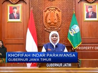 Gubernur Jatim Khofifah Parawansa Positif Covid-19